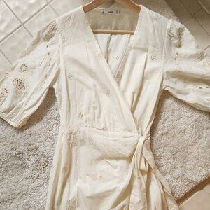 Mango wrap up dress